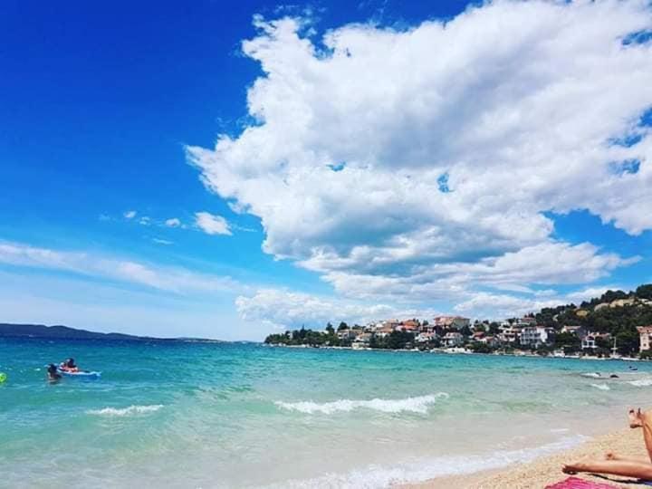 Braco Apartments By The Sea With A Sea View Žaborić Zewnętrze zdjęcie